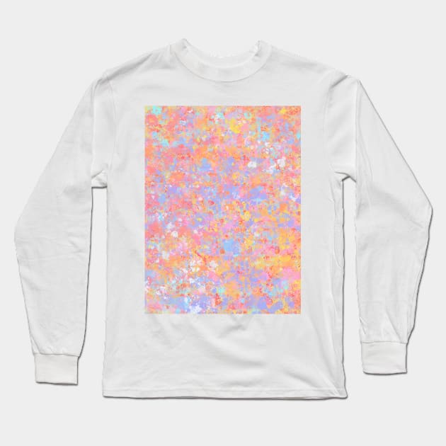 Paint splatter Long Sleeve T-Shirt by AS.PAINTINGS